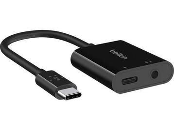Veiling - Belkin Adapter USB-C naar Jack 3,5mm en USB-C 60W beschikbaar voor biedingen