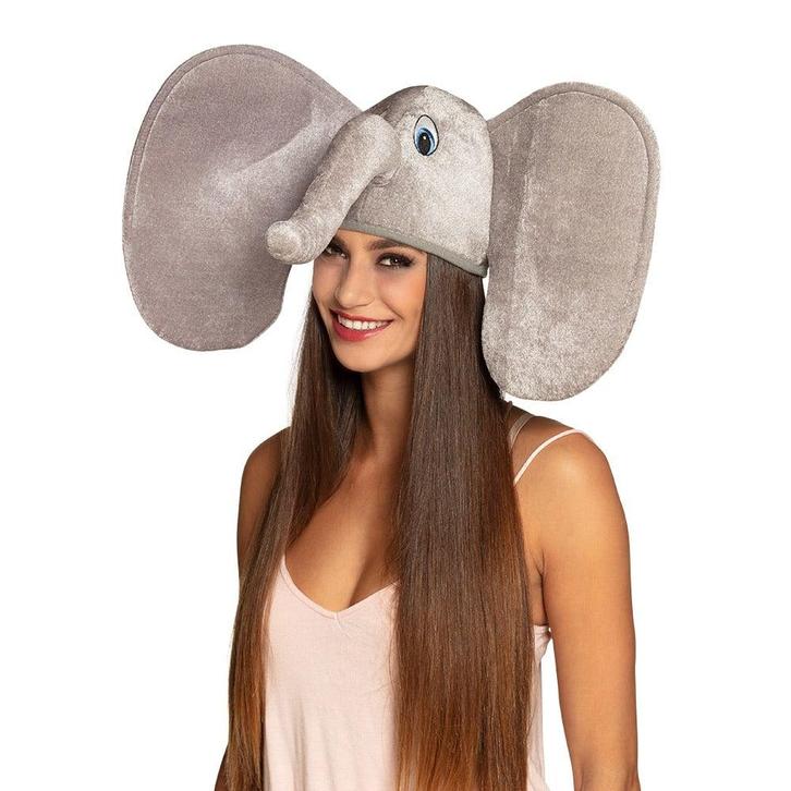 Hoed Olifant, Hobby en Vrije tijd, Feestartikelen, Nieuw, Verzenden
