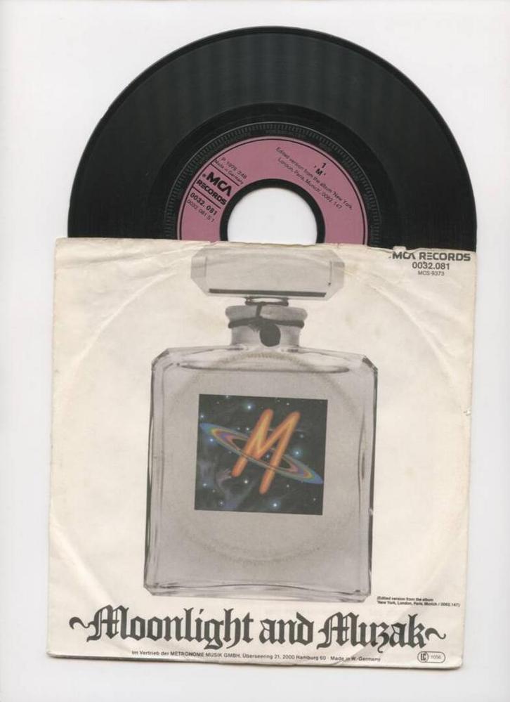 M – Moonlight And Muzak / Woman Make Man (1-7-Vinyl-Single), Cd's en Dvd's, Vinyl Singles, Ophalen of Verzenden