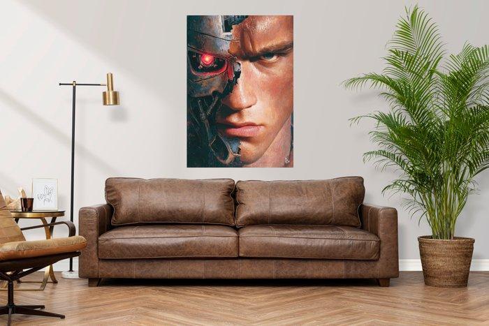 Andsal Andrea Di Martino - Terminator Arnold Schwarzenegger, Antiek en Kunst, Kunst | Tekeningen en Foto's