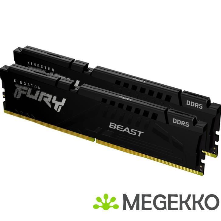 Kingston DDR5 FURY Beast 2x32GB 5600, Computers en Software, RAM geheugen, Nieuw, Verzenden
