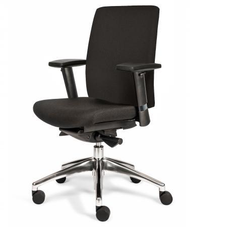 (MDK-101054) Paco bureaustoel zwart NIEUW, Huis en Inrichting, Bureaus, Bureau, Nieuw, In hoogte verstelbaar, Ophalen of Verzenden