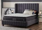 Opberg boxspring SOHO 180 Geïntegreerde TOPPER!, Verzenden, 200 cm, Eric Kuster stijl, Nieuw