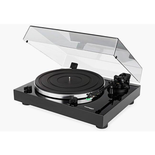 Thorens TD 202 zwart, Audio, Tv en Foto, Platenspelers, USB-aansluiting, Nieuw, Thorens, Platenspeler, Ophalen of Verzenden