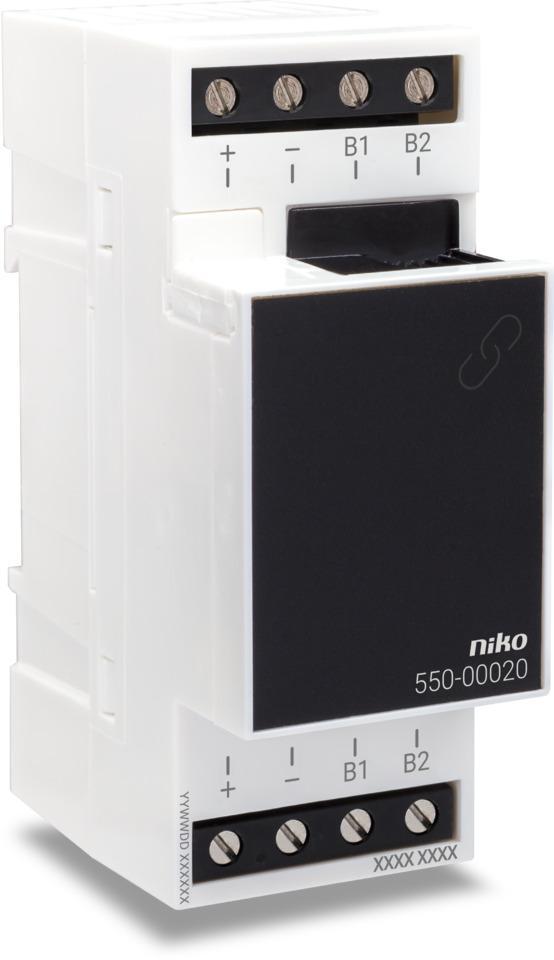 Niko Home Control Din Rail Koppeling - 550-00020, Doe-het-zelf en Verbouw, Elektra en Kabels, Overige typen, Nieuw, Verzenden