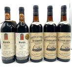 1981 ,1982 Cantina della Porta Rossa, 1969, 1974x2 Conte di, Nieuw