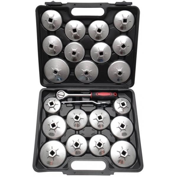 Oliefilter kappen set 23-delig (AUTO GEREEDSCHAP), Auto diversen, Autogereedschap, Nieuw, Verzenden