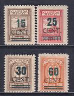 Memel 1923 - ATTEST: Petersen BPP. Dunkel-bis schwarzgrüne, Postzegels en Munten, Postzegels | Europa | Duitsland, Gestempeld