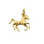 Gouden hanger van een paard (paard hanger, gouden paard), Ophalen of Verzenden, Gebruikt, Goud, Overige merken