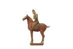 Oud Chinees, Tang-dynastie Terracotta Exquïte paard en
