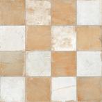Vloertegel fs clay checker zand 45x45cm 4 in 1 vloertegel, Nieuw, Keramiek, Ophalen of Verzenden, Vloertegels