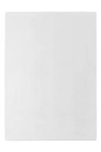 Wasbaar Vloerkleed | Joy | Uni | Wit | 240x340 cm, Verzenden, Nieuw