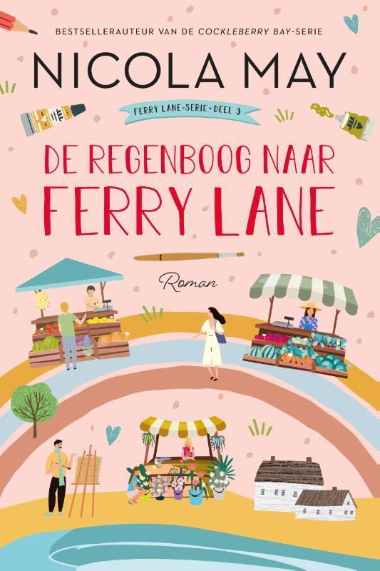 De regenboog naar Ferry Lane / Ferry Lane / 3 9789020545876, Boeken, Romans, Gelezen, Verzenden