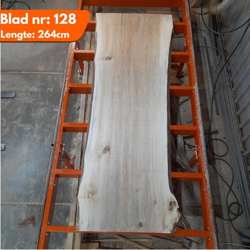 Boomstamblad 128 - Populier 264x100-86-84x6-7cm, Tuin en Terras, Palen, Balken en Planken, Ophalen of Verzenden