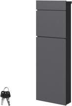 Brievenbus  - Wandbrievenbus - Vrijstaand - Antraciet - ML-D, Verzenden, Zo goed als nieuw