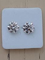 2 pcs Diamant (Natuurlijk) - 1.45 ct - Rond - J, K - VS1,, Nieuw
