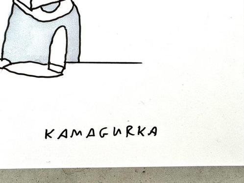 Kamagurka - geen robots meer ..., Antiek en Kunst, Kunst | Schilderijen | Modern