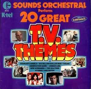 LP gebruikt - Sounds Orchestral - 20 Great T.V. Themes, Cd's en Dvd's, Vinyl | Filmmuziek en Soundtracks, Zo goed als nieuw, Verzenden