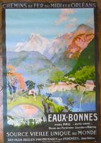 Julien Lacaze - Chemins de fer du Midi, Eaux bonnes Pyrénées, Antiek en Kunst, Kunst | Tekeningen en Foto's