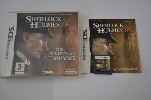 Sherlock Holmes And The Mystery Of The Mummy (DS UKV), Spelcomputers en Games, Games | Nintendo 2DS en 3DS, 1 speler, Zo goed als nieuw