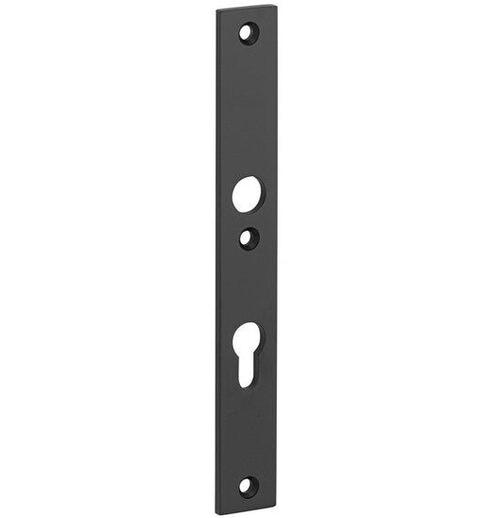 SKG3 rechthoekig smal schild PC72 binnen mat zwart, Doe-het-zelf en Verbouw, Hang- en Sluitwerk, Nieuw, Ophalen of Verzenden