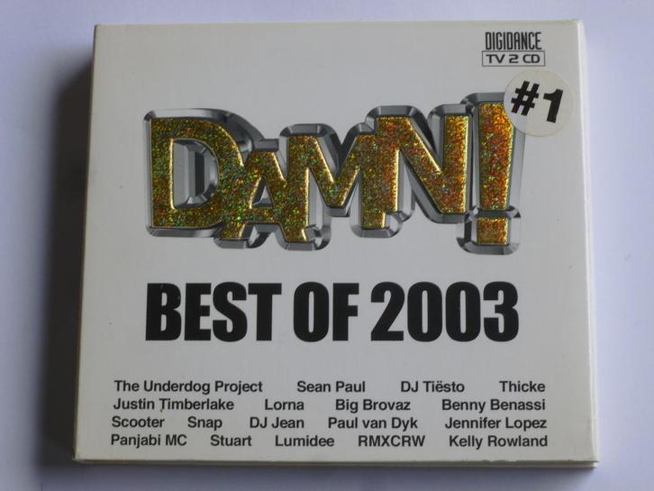 Damn! - Best of 2003 (2 CD), Cd's en Dvd's, Cd's | Dance en House, Zo goed als nieuw, Verzenden