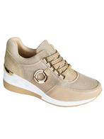Sneakers Michelle Beige 36, sneaker voor dames, Verzenden, Nieuw