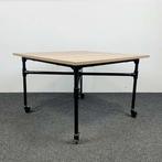 Industriële Tafel - Nieuw Blad | 110 x 110 cm, Huis en Inrichting, Ophalen of Verzenden, Nieuw