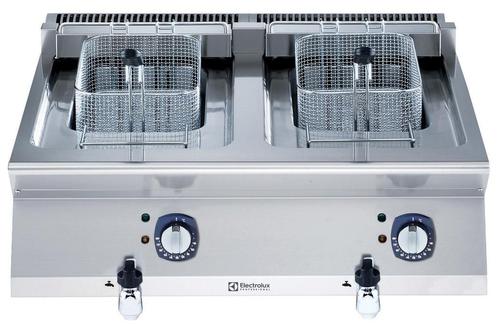 FRITEUSE 2x12 L, INTERNE ELEMENTEN, 800 MM, TOPMODEL, ELEKTR, Zakelijke goederen, Horeca | Keukenapparatuur, Verzenden