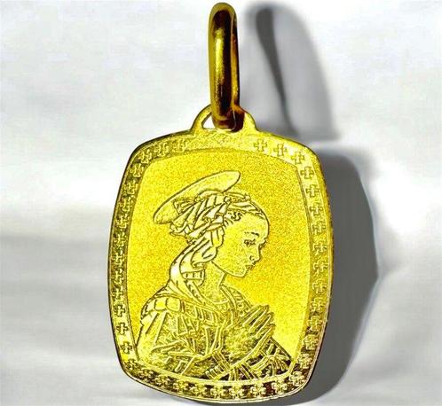Stella - Hanger - 18 karaat Geel goud - Religieus, Sieraden, Tassen en Uiterlijk, Antieke sieraden