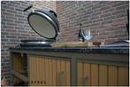 Buitenkeuken The Anvil staal, composiet kamado S,M en L, Tuin en Terras, Buitenkeukens, Houtskool, Vrijstaand, Flame & Steel, Nieuw