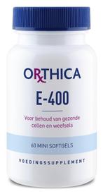 Orthica Vitamine E 400 - softgels 60 softgels, Diversen, Nieuw, Verzenden