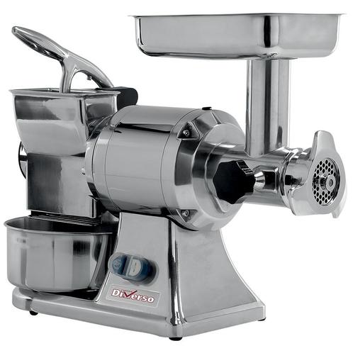 Diverso By Diamond Combinatie Vleesmolen N° 12 En Parmezaan, Zakelijke goederen, Horeca | Keukenapparatuur, Nieuw in verpakking