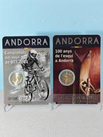 Andorra. 2 Euro 2024 Mountain bike + Sci (2 coincards)