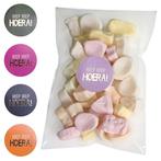 25x Uitdeelzakjes + Sluitstickers Hiep Hiep Hoera! Mix -, Verzenden, Nieuw