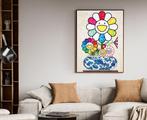 Takashi Murakami (1962) - Murakami Flowers in a Qinghua Vase, Antiek en Kunst