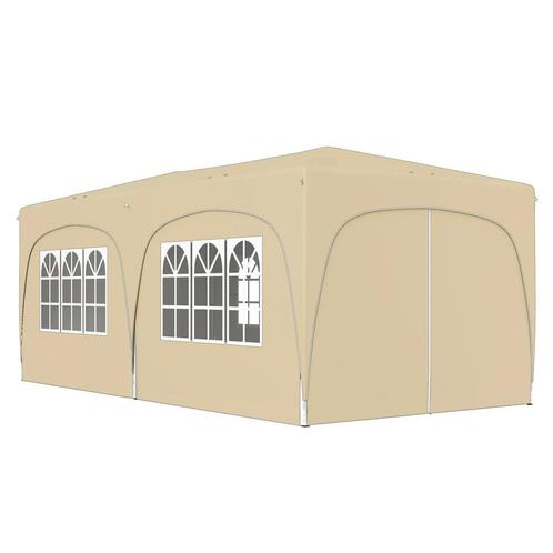 TRUUSK Paviljoen Ca. 3x6m, Waterafstotend Stabiel Winterbest, Tuin en Terras, Partytenten, Nieuw, Verzenden