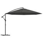 Zweefparasol Antraciet - Super Deal! - Profiteer Nu -46%, Kantelbaar, Nieuw, Ophalen of Verzenden, Zweefparasol