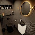 MONDIAZ FOWY toiletmeubel 40cm kleur talc. Waskom positie, Ophalen of Verzenden, Nieuw, Bad