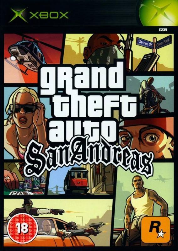 Grand Theft Auto San Andreas (Xbox), Spelcomputers en Games, Games | Xbox Original, Gebruikt, Vanaf 12 jaar, Verzenden