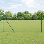 vidaXL Hexagonaal Hek Groen 1.2x10 m Staal, Verzenden, Nieuw, IJzer