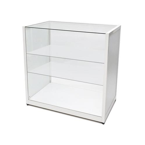 Telefoonwinkel Toonbank + Vitrine Wit 100cm Breed Full Glass, Zakelijke goederen, Kantoor en Winkelinrichting | Winkel en Inventaris