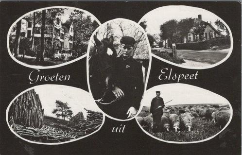 ELSPEET - Meerluik Groeten uit Elspeet, Verzamelen, Ansichtkaarten | Nederland, Verzenden