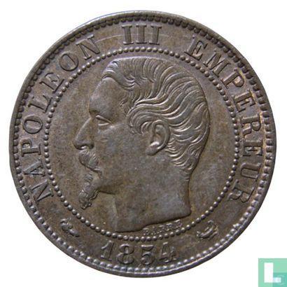 Frankrijk 5 centimes 1854 (W), Postzegels en Munten, Munten | Europa | Niet-Euromunten, Losse munt, Verzenden