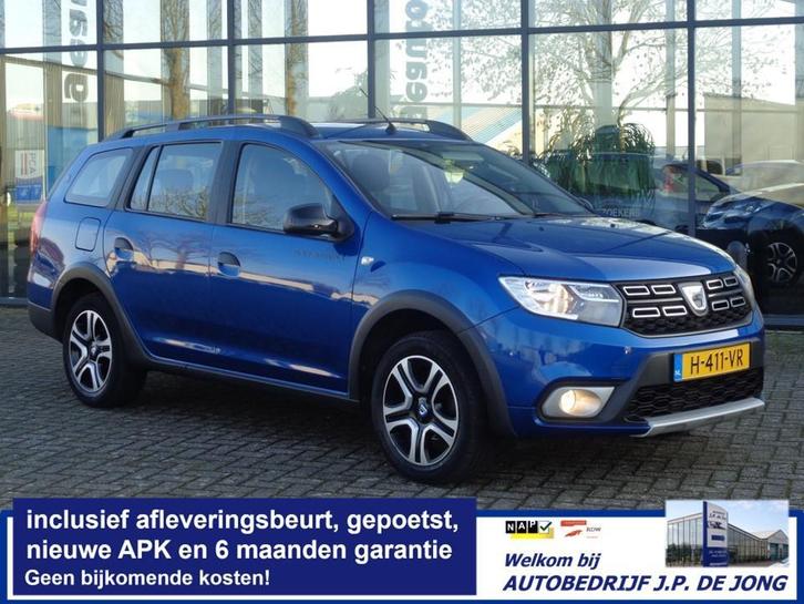 Dacia Logan MCV Stepway 1.0TCe 100pk LPG-G3 Trekh Clima Navi, Auto's, Dacia, Origineel Nederlands, Dealer onderhouden, Onderhoudsboekje