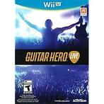 Guitar Hero Live - Wii U Wii U Garantie & morgen in huis!, Spelcomputers en Games, Ophalen of Verzenden, Zo goed als nieuw