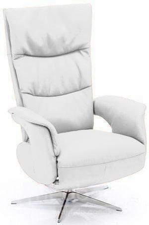 Relaxfauteuil Hardinxveld - relaxfauteuils - Wit, Huis en Inrichting, Stoelen, Wit, Nieuw, Stof