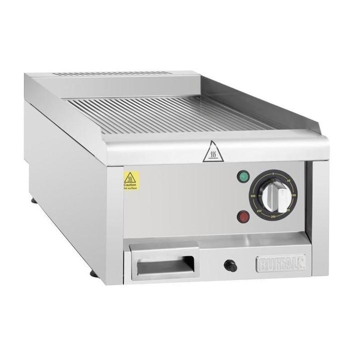 Elektrische bakplaat Buffalo 600 Serie | Gegroefd, Zakelijke goederen, Horeca | Keukenapparatuur, Nieuw in verpakking, Verzenden