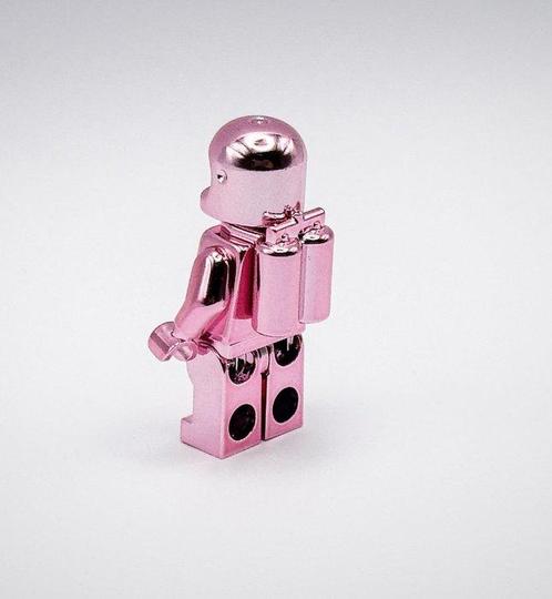 Lego Minifiguur - Classic Space - Chrome Pink Plated, Kinderen en Baby's, Speelgoed | Duplo en Lego