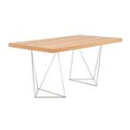 *WOONWINKEL* TemaHome Multi 180 Trestles Eiken Bureau Met Ch, Huis en Inrichting, Bureaus, Verzenden, Nieuw